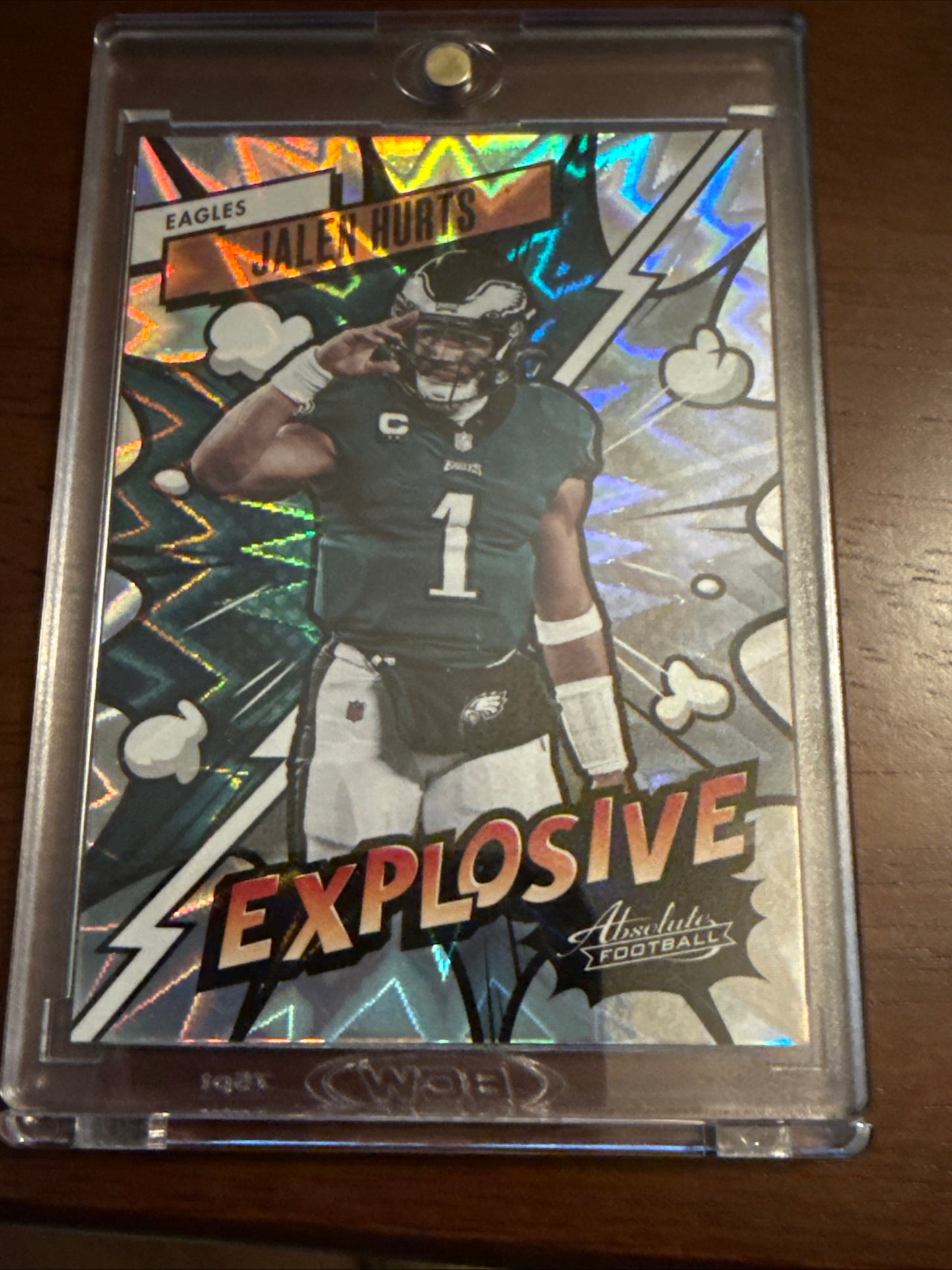 2023 Panini Absolute Explosive Jalen Hurts SSP Case Hit #2 Eagles 🔥