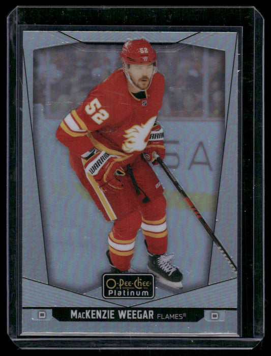 2024-25 O-Pee-Chee Platinum #140 MacKenzie Weegar Rainbow