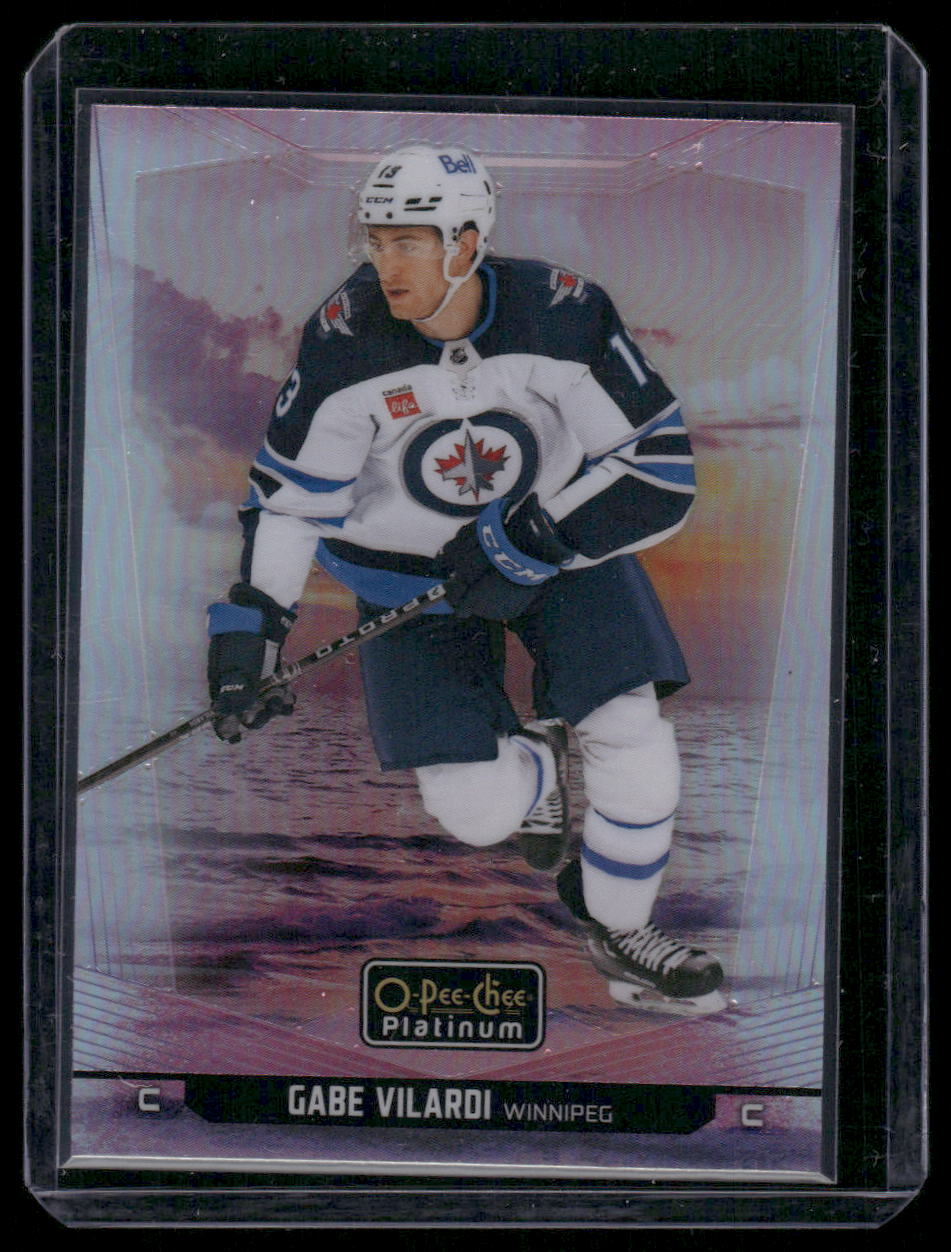 2024-25 O-Pee-Chee Platinum #133 Gabe Vilardi Sunset