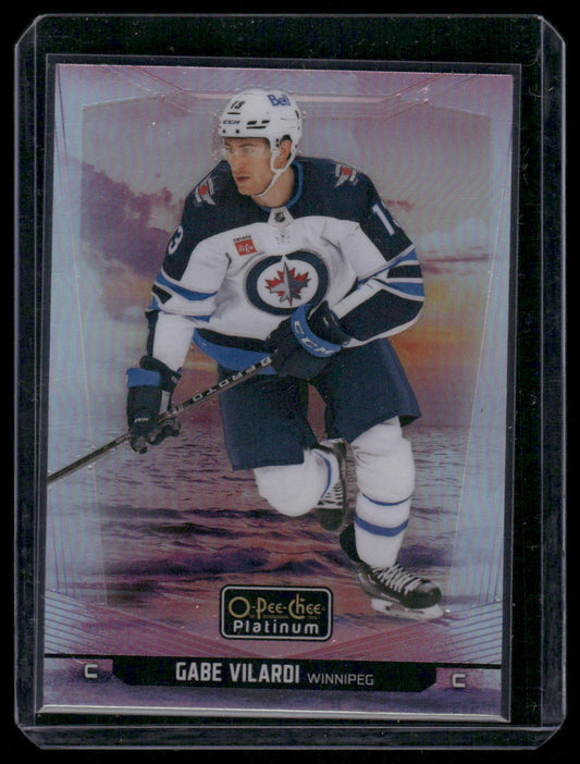 2024-25 O-Pee-Chee Platinum #133 Gabe Vilardi Sunset