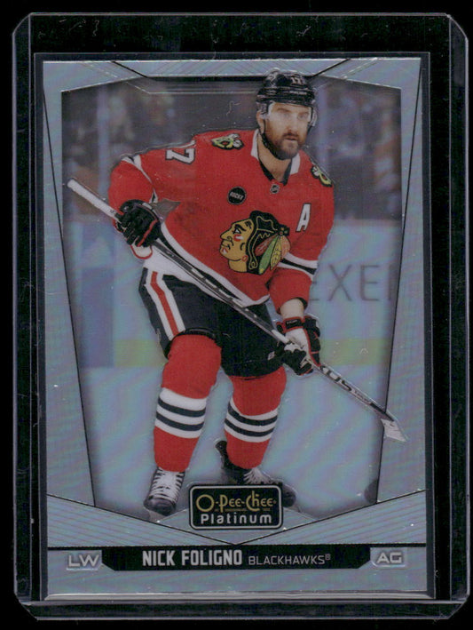 2024-25 O-Pee-Chee Platinum #130 Nick Foligno Rainbow