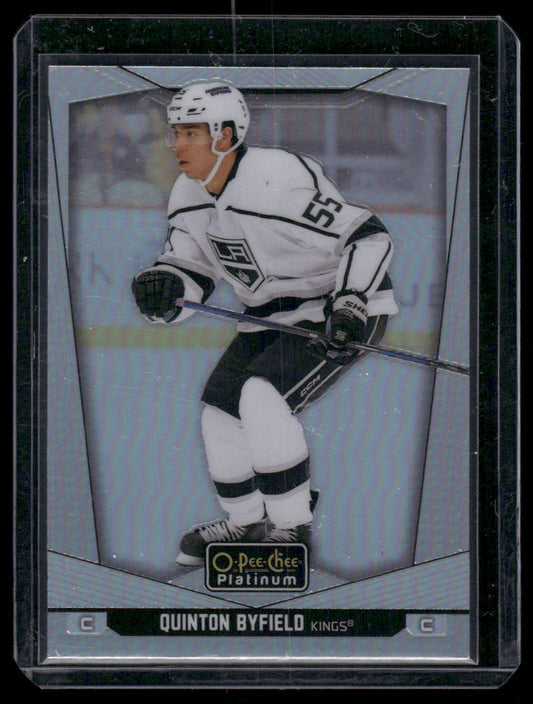 2024-25 O-Pee-Chee Platinum #103 Quinton Byfield Rainbow