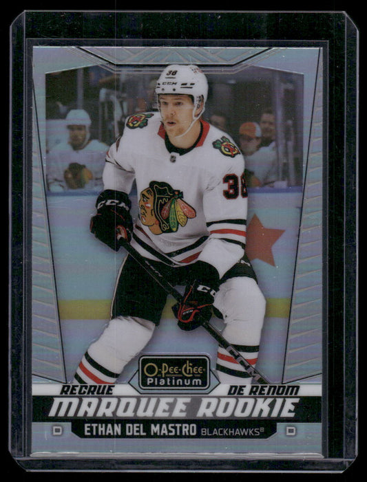 2024-25 O-Pee-Chee Platinum #224 Ethan Del Mastro Rainbow