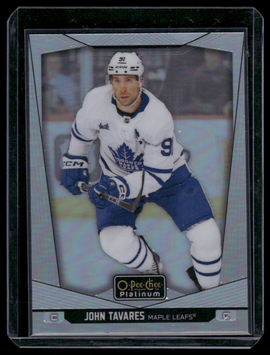 2024-25 O-Pee-Chee Platinum #80 John Tavares Rainbow