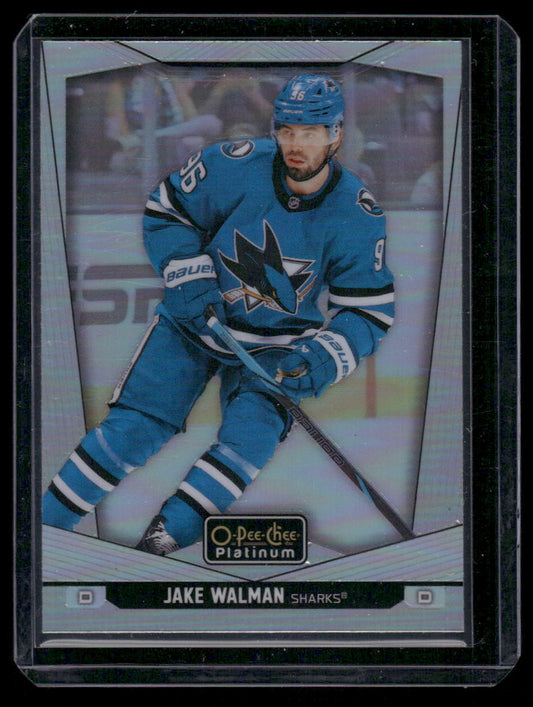 2024-25 O-Pee-Chee Platinum #42 Jake Walman Rainbow