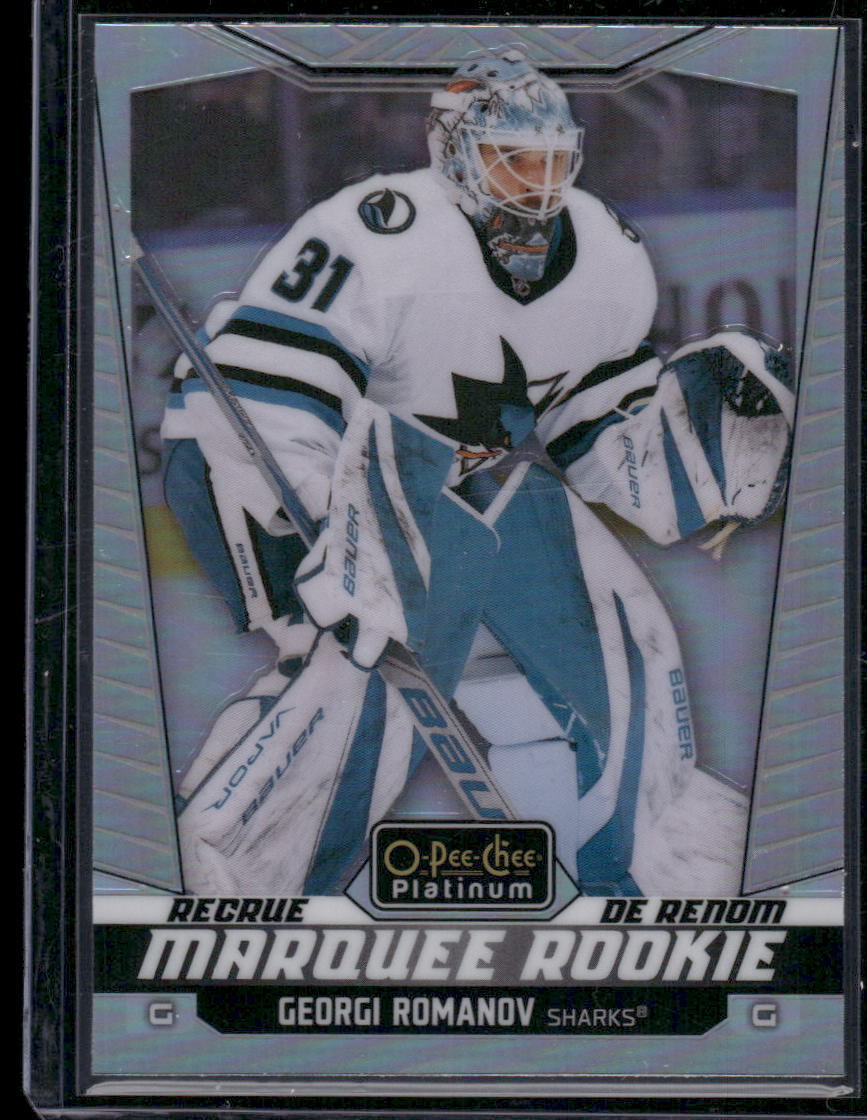 2024-25 O-Pee-Chee Platinum #250 Georgi Romanov Rainbow