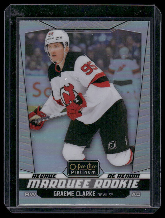 2024-25 O-Pee-Chee Platinum #239 Graeme Clarke Rainbow