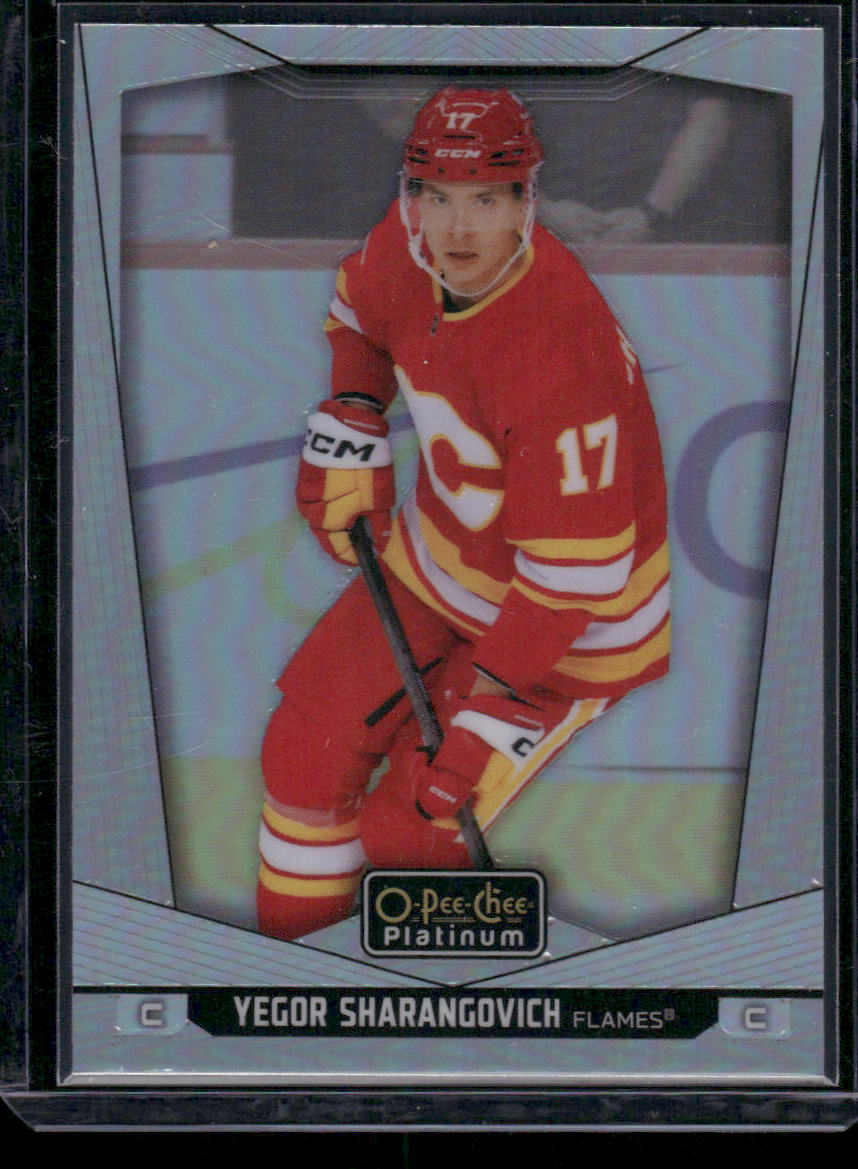 2024-25 O-Pee-Chee Platinum #74 Yegor Sharangovich Rainbow