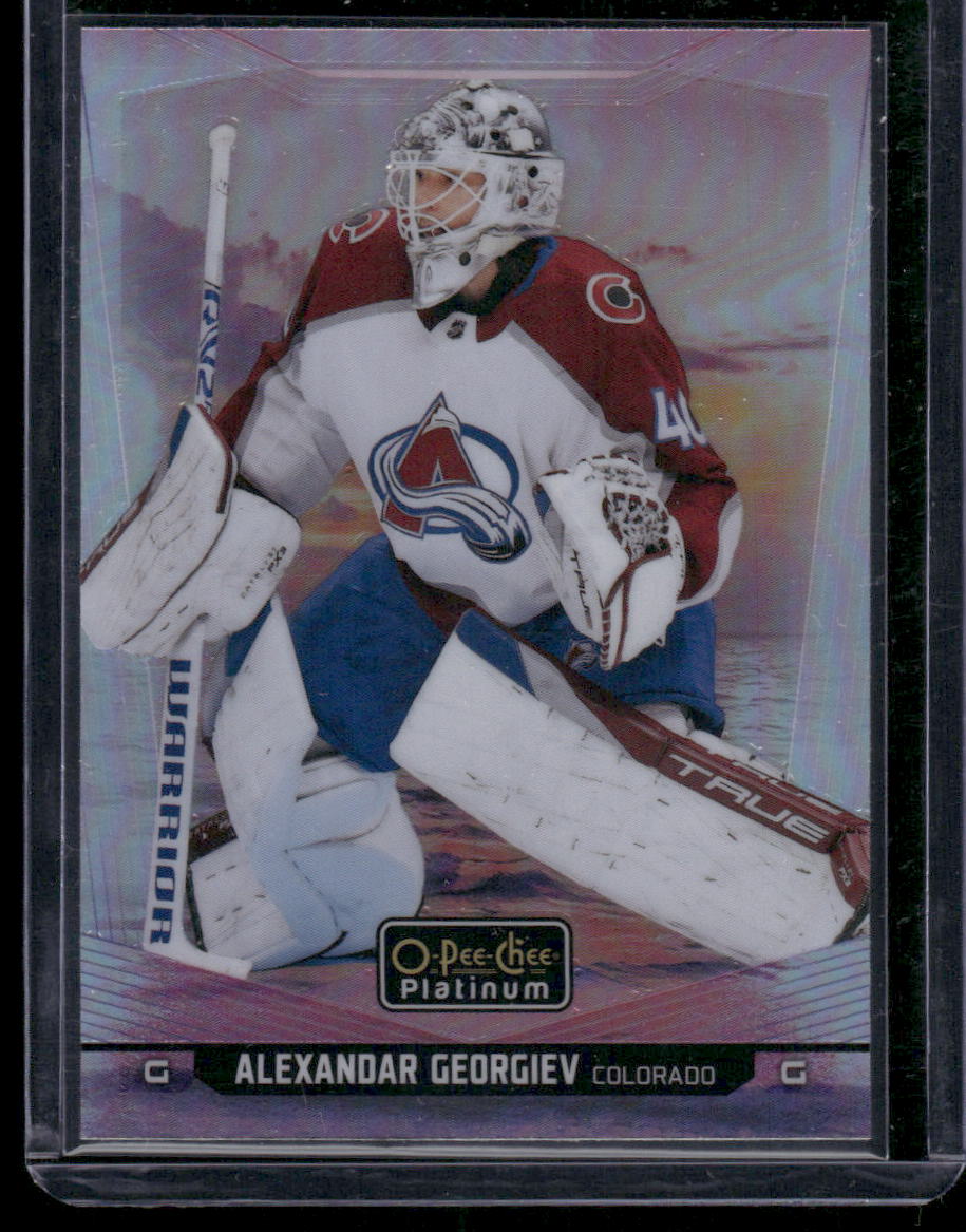 2024-25 O-Pee-Chee Platinum #25 Alexandar Georgiev Sunset