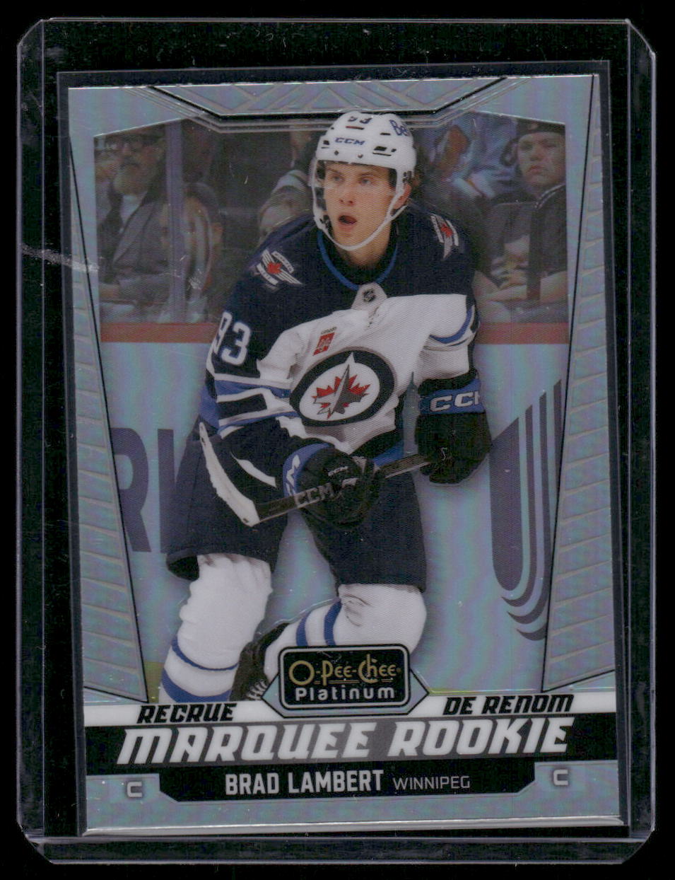 2024-25 O-Pee-Chee Platinum #268 Brad Lambert Rainbow