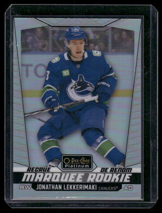 2024-25 O-Pee-Chee Platinum #281 Jonathan Lekkerimaki Rainbow