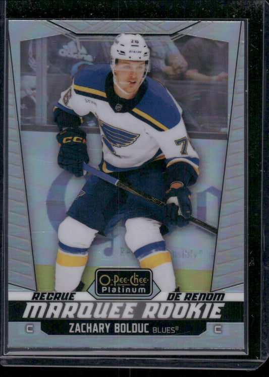 2024-25 O-Pee-Chee Platinum #253 Zachary Bolduc Rainbow