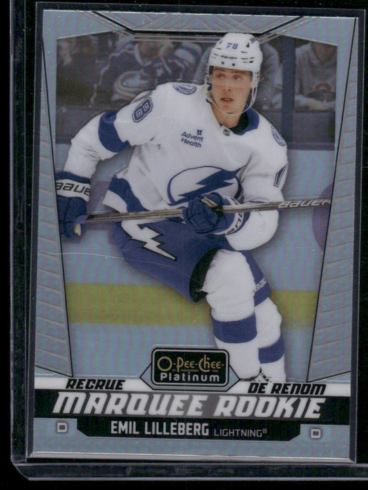 2024-25 O-Pee-Chee Platinum #256 Emil Lilleberg Rainbow