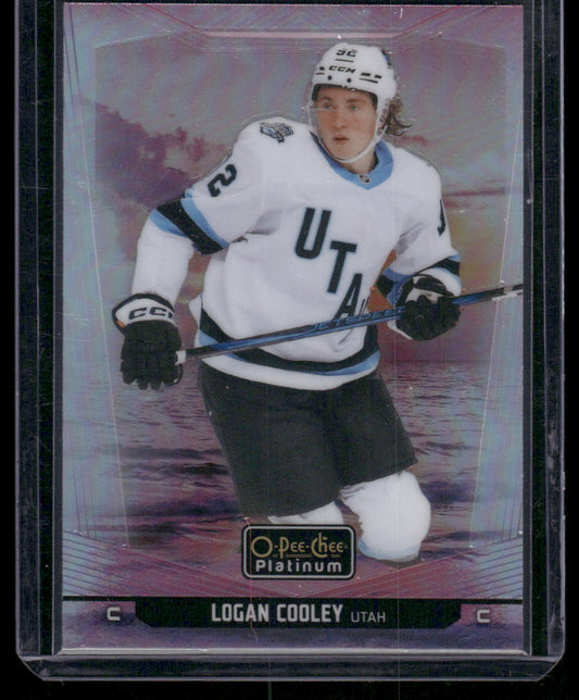 2024-25 O-Pee-Chee Platinum #99 Logan Cooley Sunset