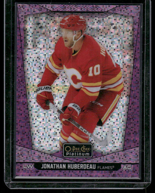 2024-25 O-Pee-Chee Platinum #59 Jonathan Huberdeau Violet Pixels
