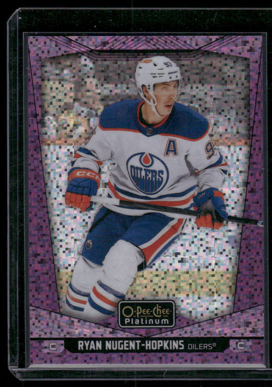 2024-25 O-Pee-Chee Platinum #43 Ryan Nugent-Hopkins Violet Pixels