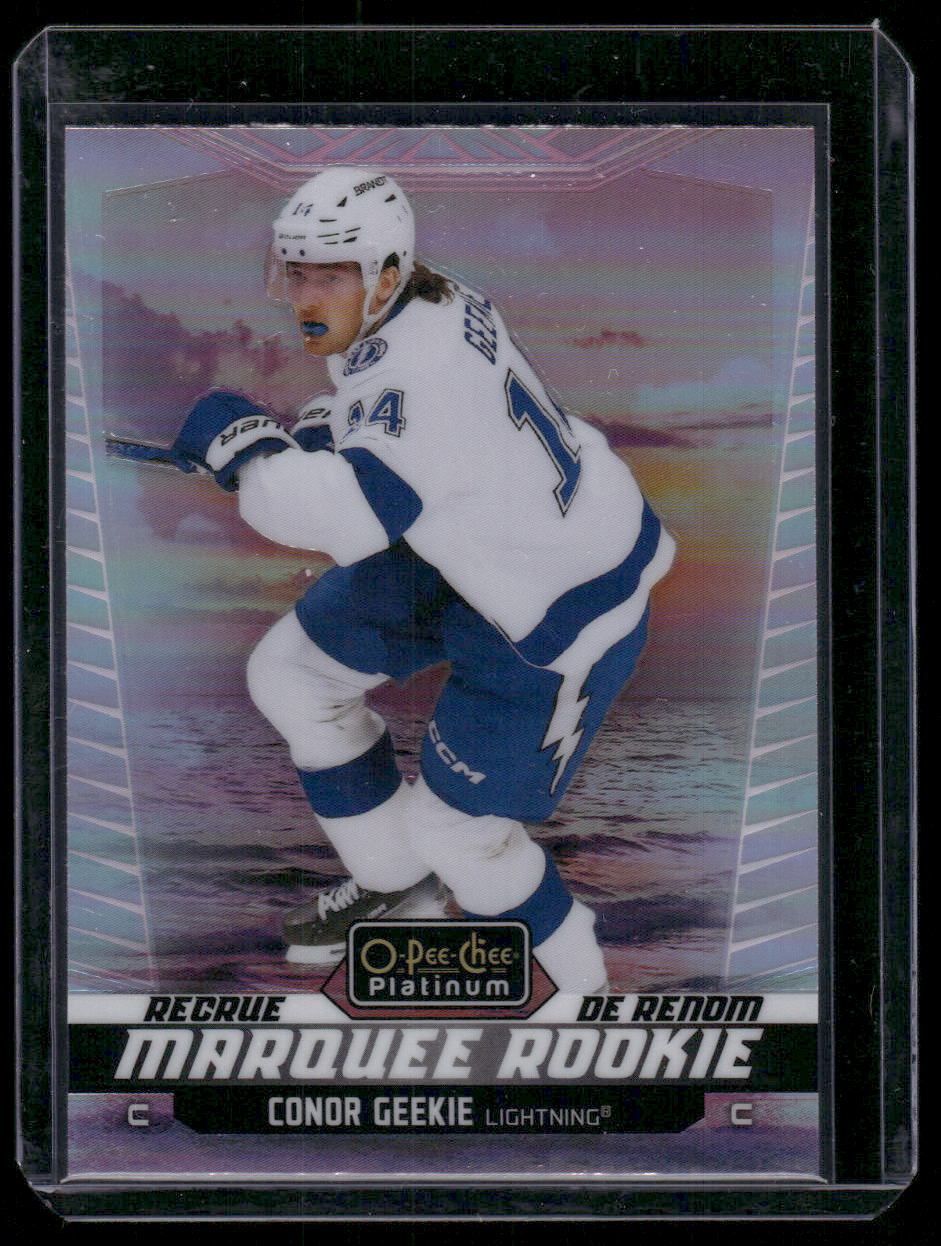 2024-25 O-Pee-Chee Platinum #285 Conor Geekie Sunset