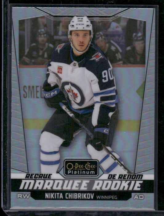 2024-25 O-Pee-Chee Platinum #269 Nikita Chibrikov Rainbow