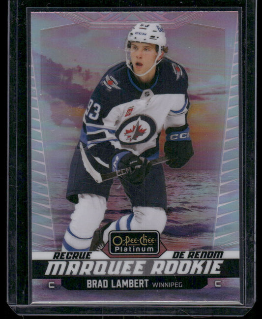 2024-25 O-Pee-Chee Platinum #268 Brad Lambert Sunset