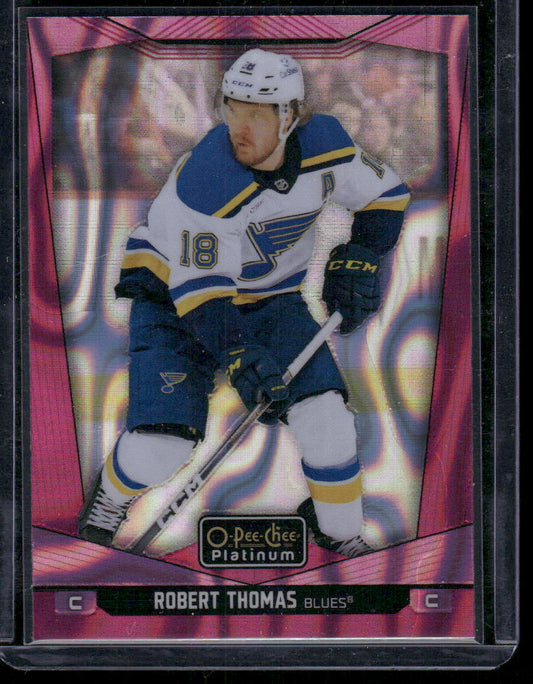 2024-25 O-Pee-Chee Platinum #93 Robert Thomas Pink Magma