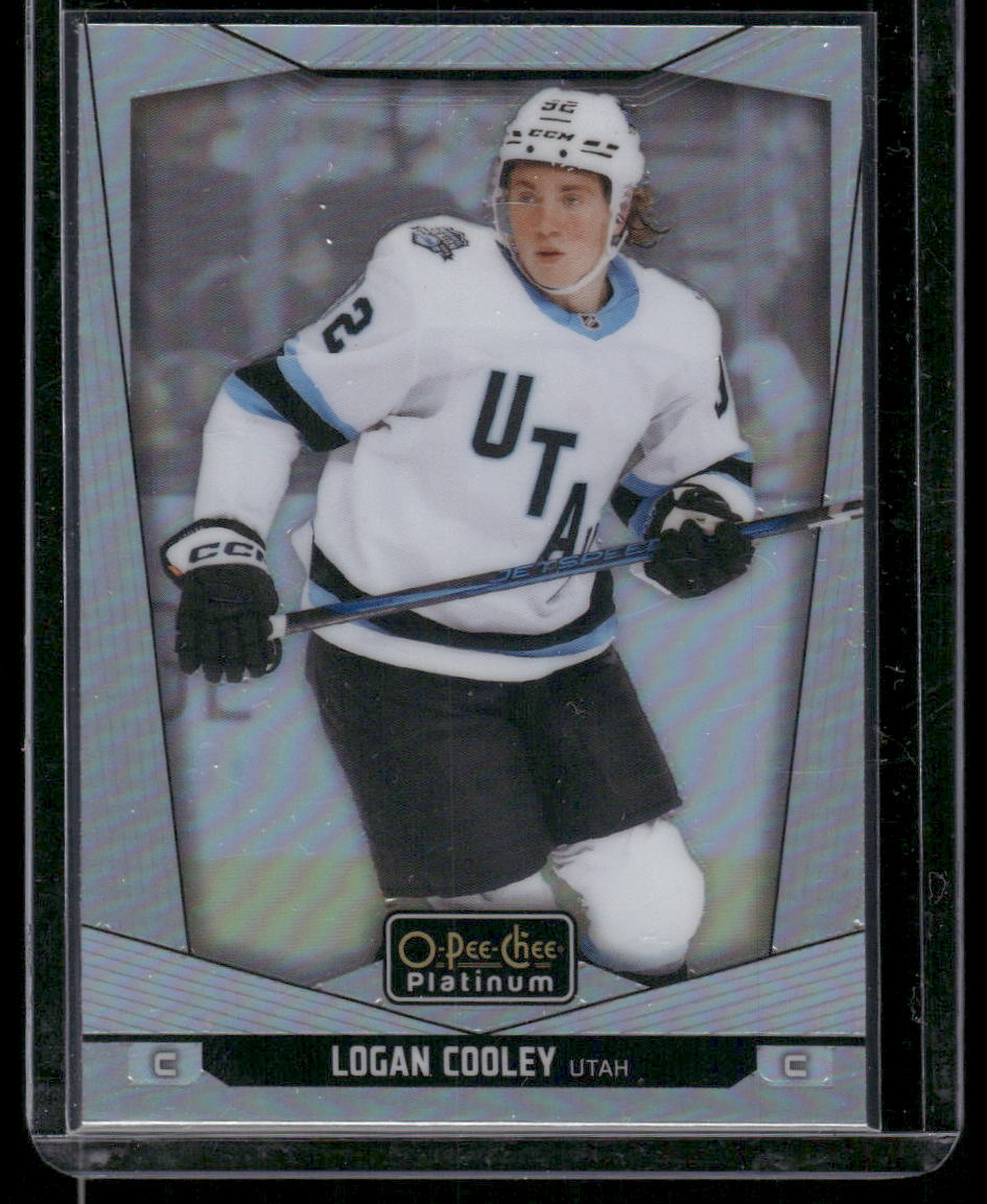 2024-25 O-Pee-Chee Platinum #99 Logan Cooley Rainbow