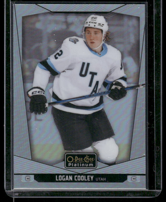 2024-25 O-Pee-Chee Platinum #99 Logan Cooley Rainbow