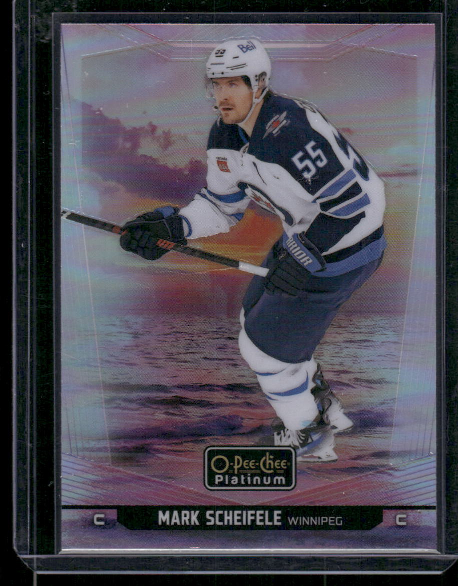2024-25 O-Pee-Chee Platinum #142 Mark Scheifele Sunset
