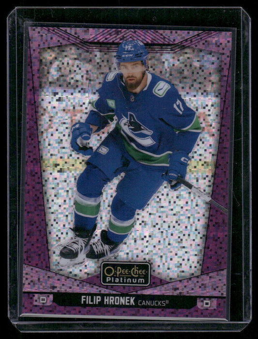 2024-25 O-Pee-Chee Platinum #170 Filip Hronek Violet Pixels