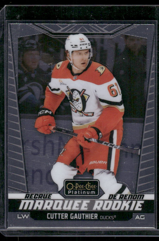 2024-25 O-Pee-Chee Platinum #201 Cutter Gauthier