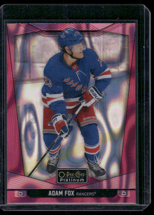 2024-25 O-Pee-Chee Platinum #200 Adam Fox Pink Magma