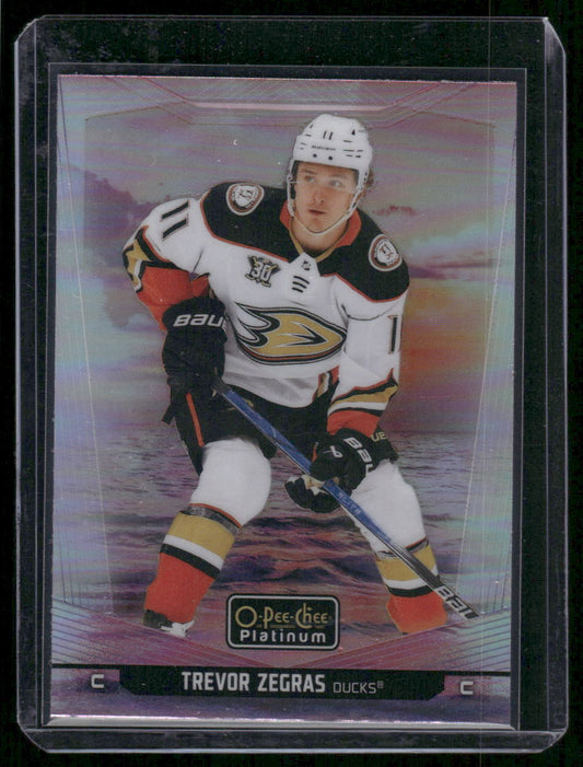 2024-25 O-Pee-Chee Platinum #54 Trevor Zegras Sunset