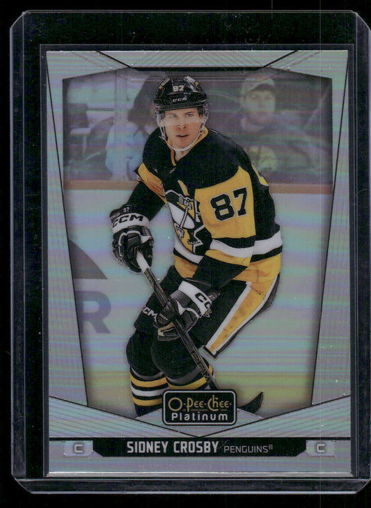 2019-20 O-Pee-Chee Platinum #1 Sidney Crosby Rainbow
