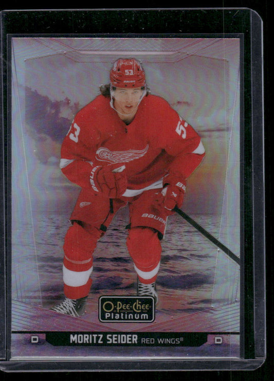 2024-25 O-Pee-Chee Platinum #22 Moritz Seider Sunset