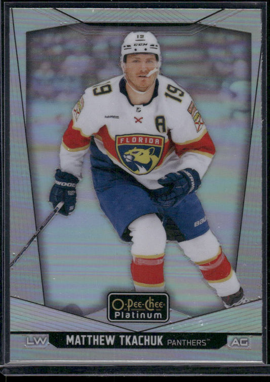 2024-25 O-Pee-Chee Platinum #6 Matthew Tkachuk Rainbow