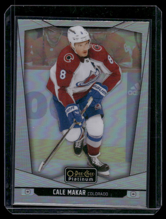 2024-25 O-Pee-Chee Platinum #168 Cale Makar Rainbow