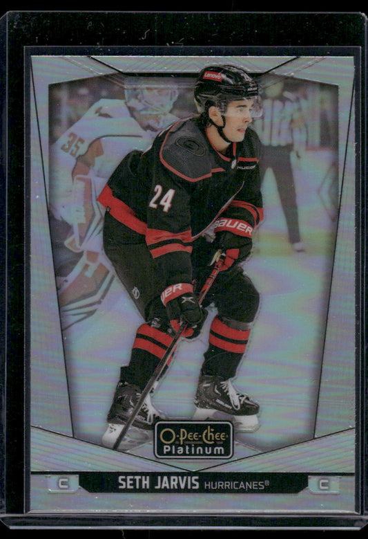 2024-25 O-Pee-Chee Platinum #176 Seth Jarvis Rainbow