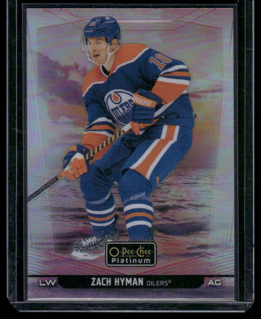 2024-25 O-Pee-Chee Platinum #182 Zach Hyman Sunset