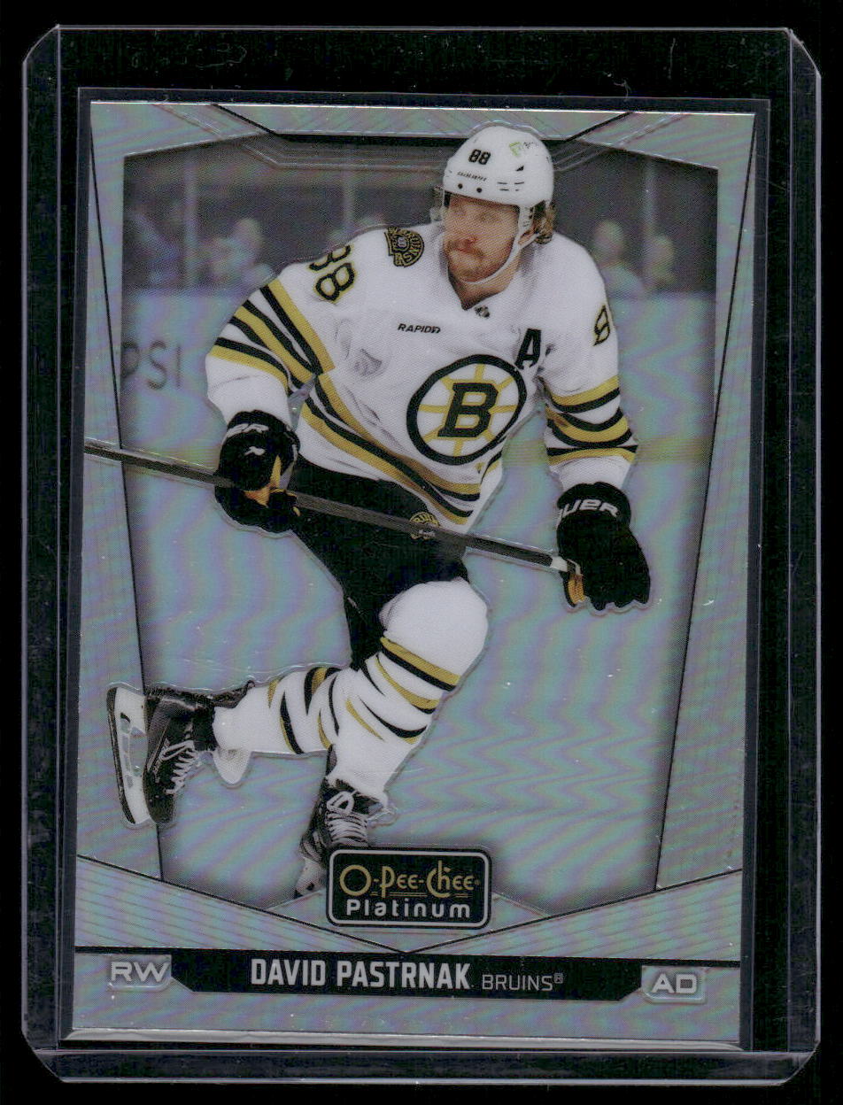 2024-25 O-Pee-Chee Platinum #183 David Pastrnak Rainbow