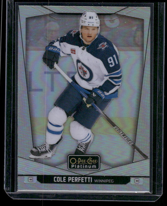 2024-25 O-Pee-Chee Platinum #152 Cole Perfetti Rainbow