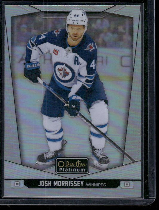 2024-25 O-Pee-Chee Platinum #155 Josh Morrissey Rainbow