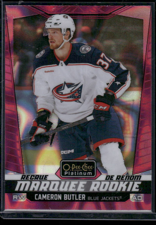 2024-25 O-Pee-Chee Platinum #228 Cameron Butler Pink Magma