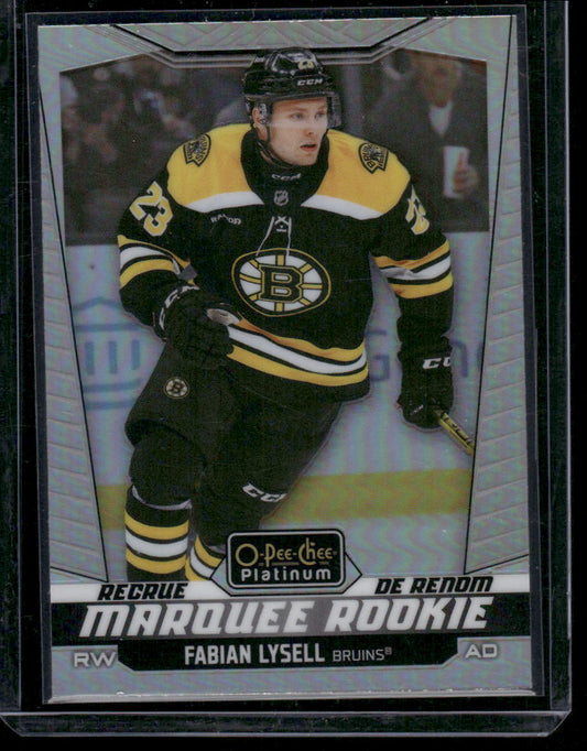 2024-25 O-Pee-Chee Platinum #216 Fabian Lysell Rainbow