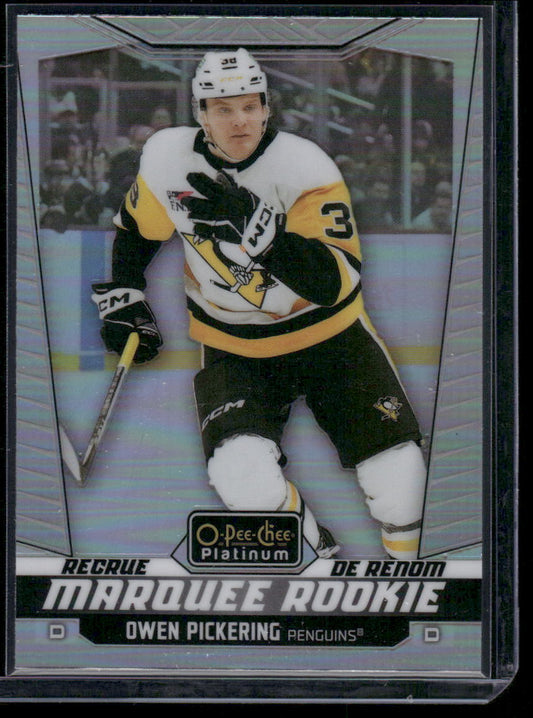 2024-25 O-Pee-Chee Platinum #215 Owen Pickering Rainbow