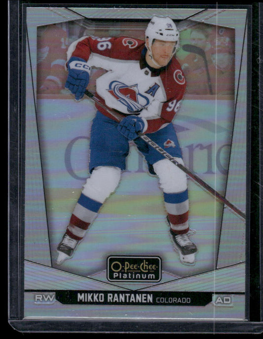 2024-25 O-Pee-Chee Platinum #196 Mikko Rantanen Rainbow