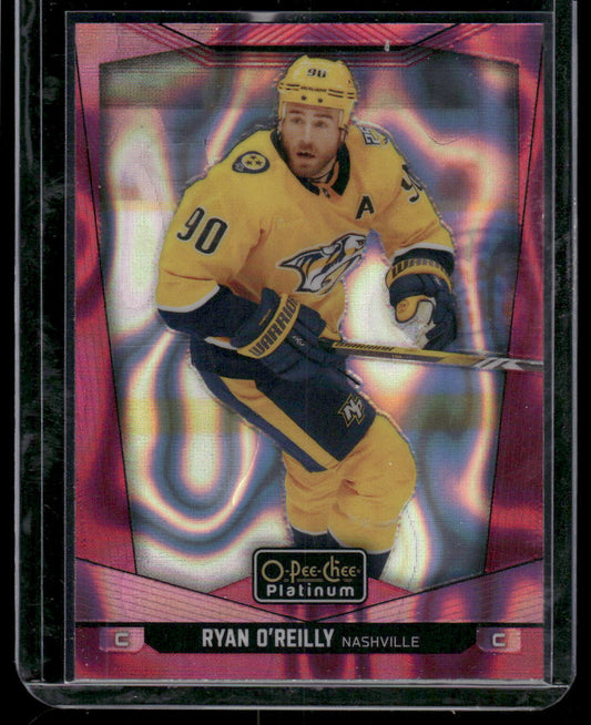 2024-25 O-Pee-Chee Platinum #45 Ryan O'Reilly Pink Magma