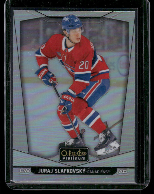 2024-25 O-Pee-Chee Platinum #104 Juraj Slafkovsky Rainbow