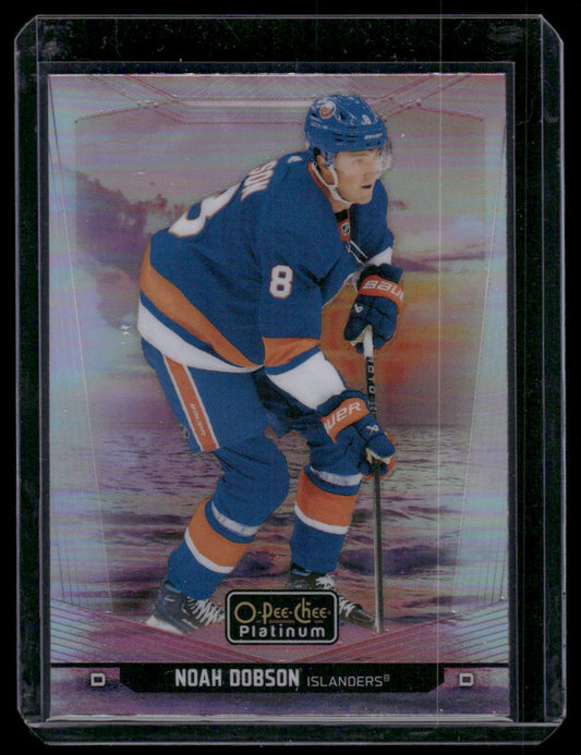 2024-25 O-Pee-Chee Platinum #129 Noah Dobson Sunset