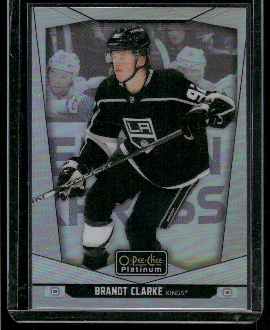 2024-25 O-Pee-Chee Platinum #75 Brandt Clarke Rainbow