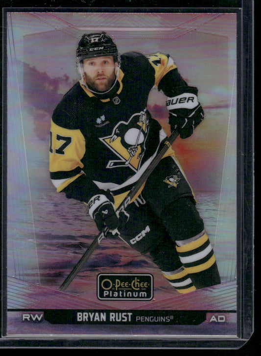 2024-25 O-Pee-Chee Platinum #78 Bryan Rust Sunset