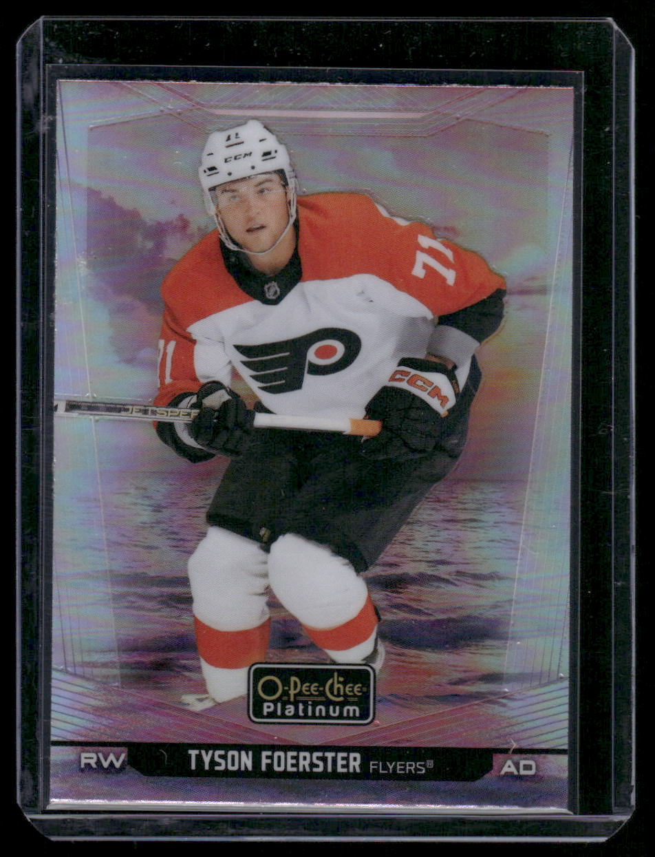 2024-25 O-Pee-Chee Platinum #86 Tyson Foerster Sunset